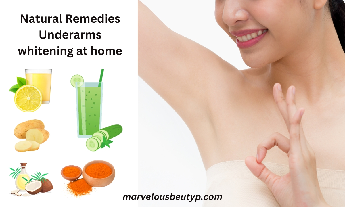 Underarms Whitening at Home